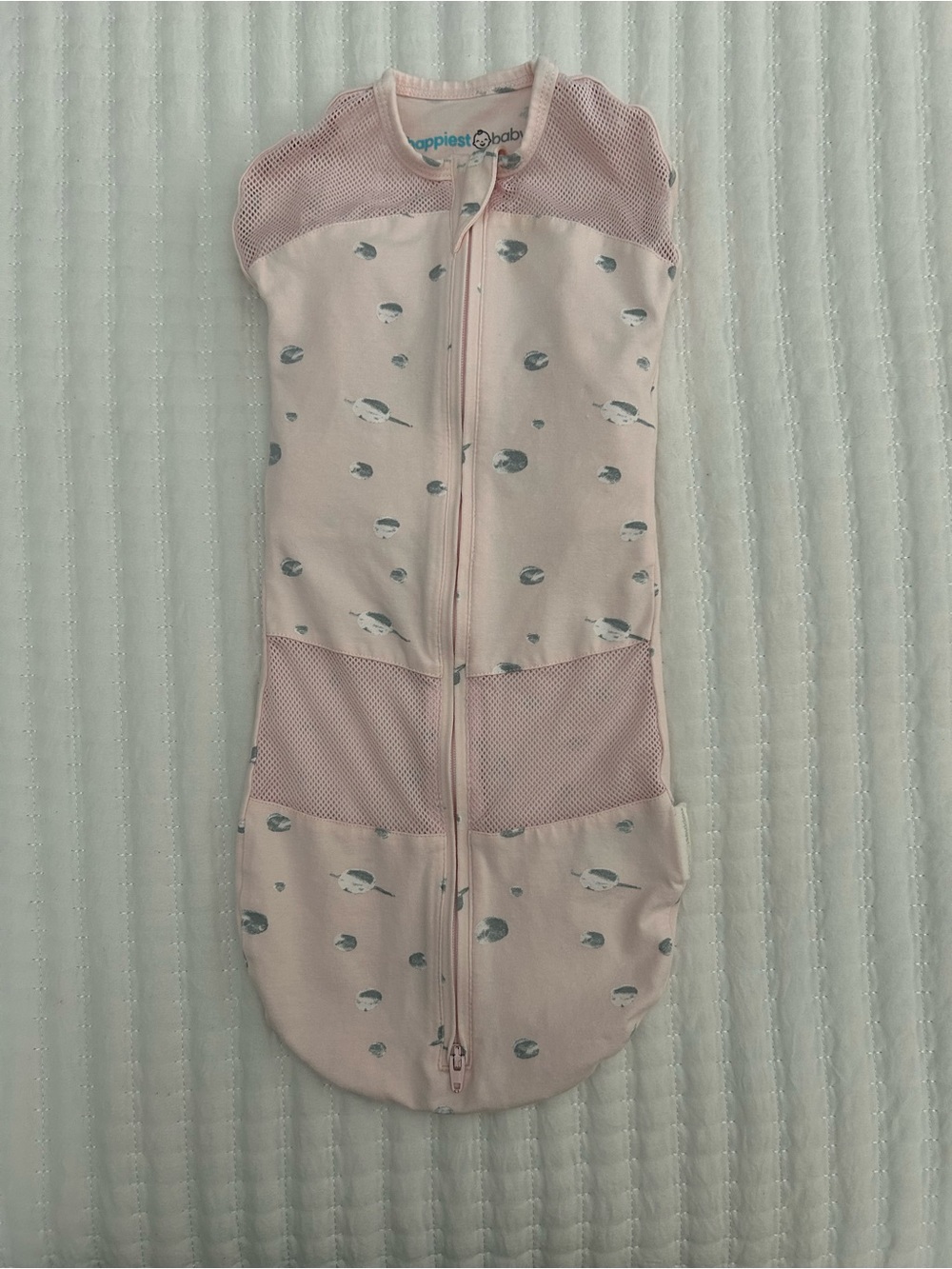 Happiest Baby Rose Planets Baby Sleep Sack - Zip Front